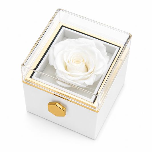 Gift Box With Eternal Rose